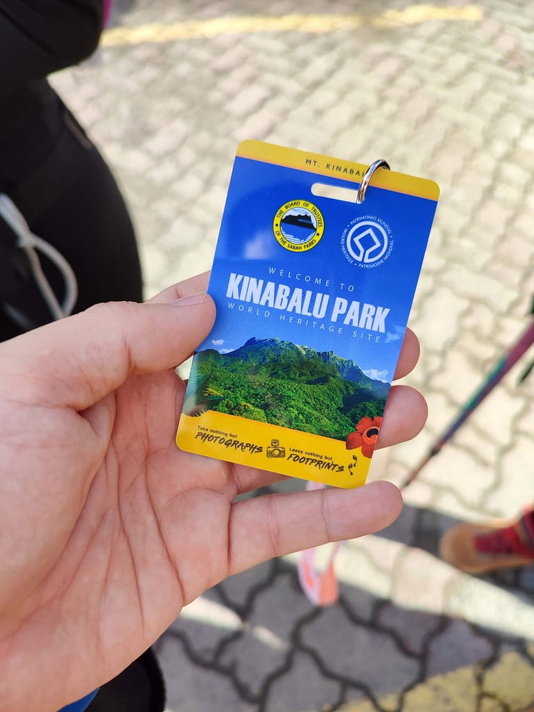 Kinabalu Park tag for Mount Kinabalu