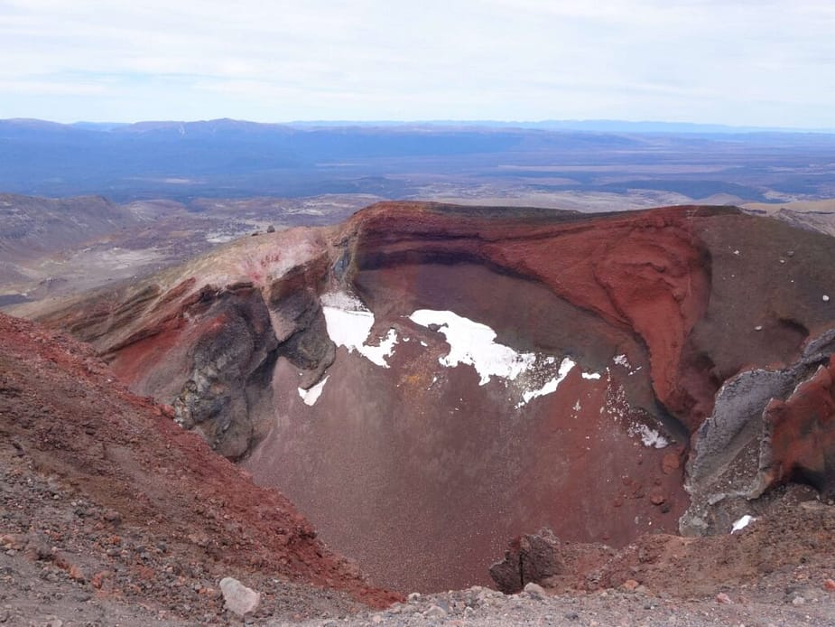 Red Crater of Tongariro National Park