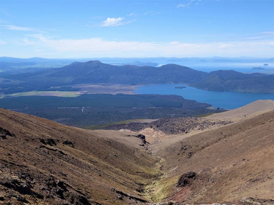 View from Tongariro National Park