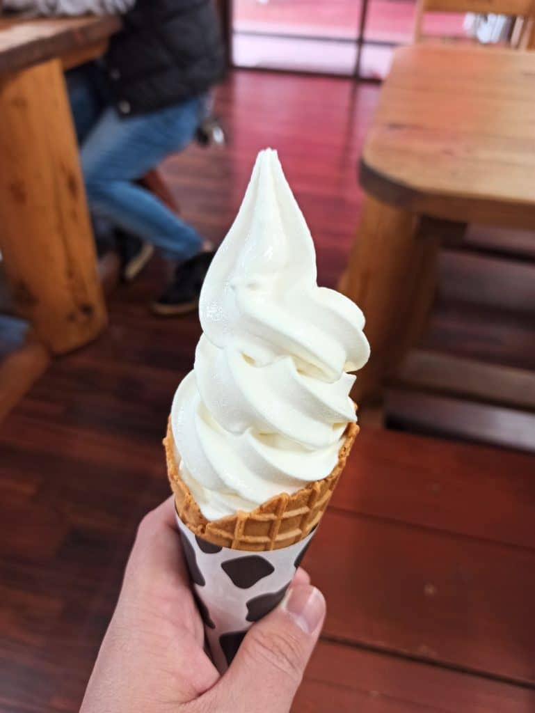 Rokkosan Pasture ice cream
