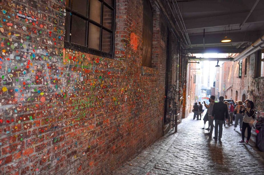 The Gum Wall, Seattle, USA