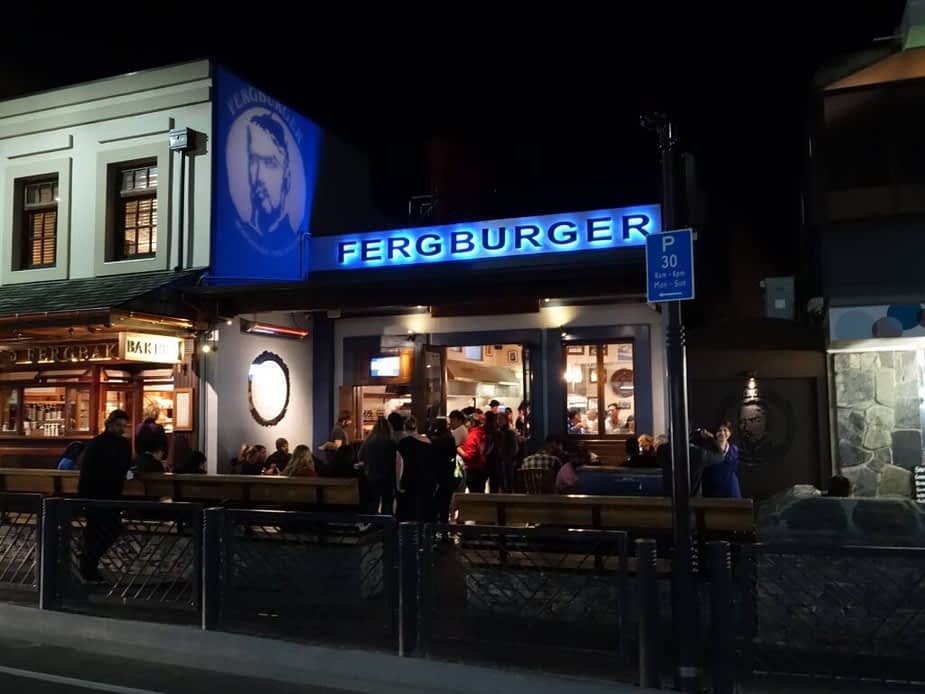 Fergburger, a must try in New Zealand