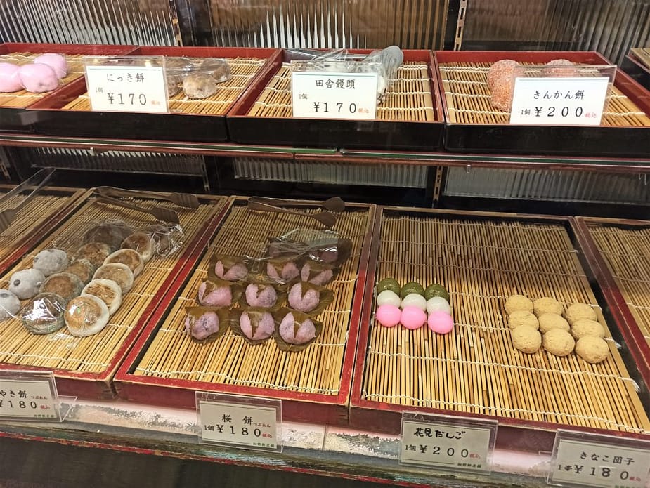 Japanese desserts/sweets
