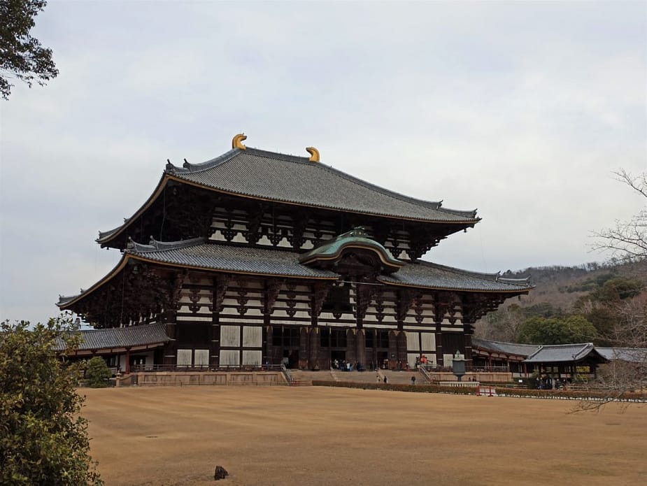 Todai-ji Temple in Nara, Japan